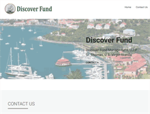 Tablet Screenshot of dgfunds.com